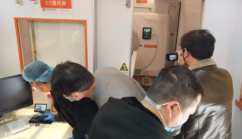 CT檢查中 CT檢查中